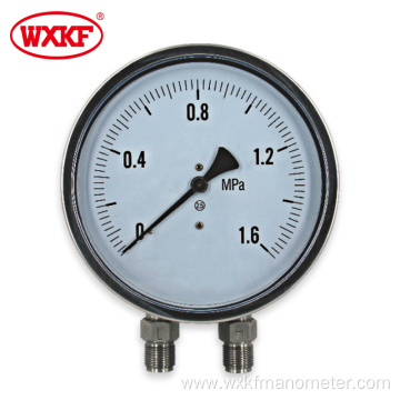 150mm pressure meter differential pressure gauges